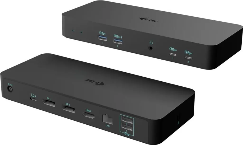 Réplicateur de ports USB-C triple écran i-tec pour PC portable Pro