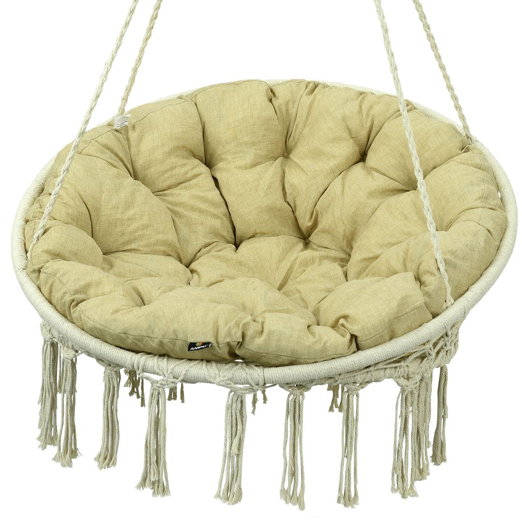 AMPO poduszka na fotel papasan kosz wiszący kokon 100cm Zdjęcie produktu 