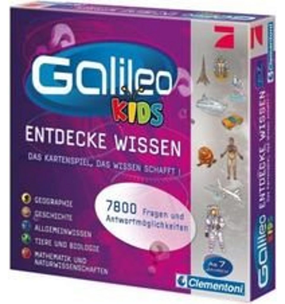 Clementoni Galileo - Kids Das grosse Wissens-Quiz Produktbild 
