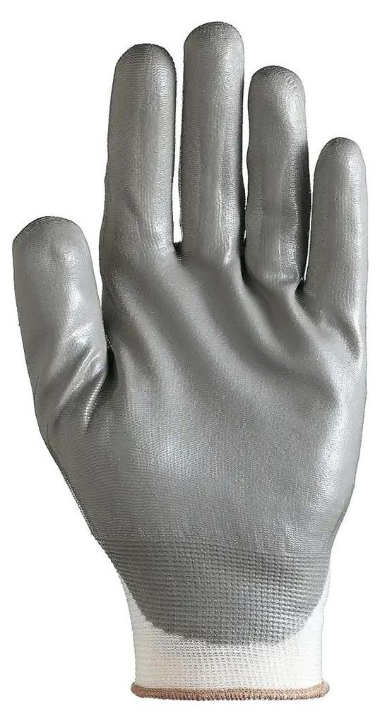Sir Safety GENIO Arbeitshandschuhe nitrilbeschichtet aus Polyester HPP, 12 Paar, L, WEISS