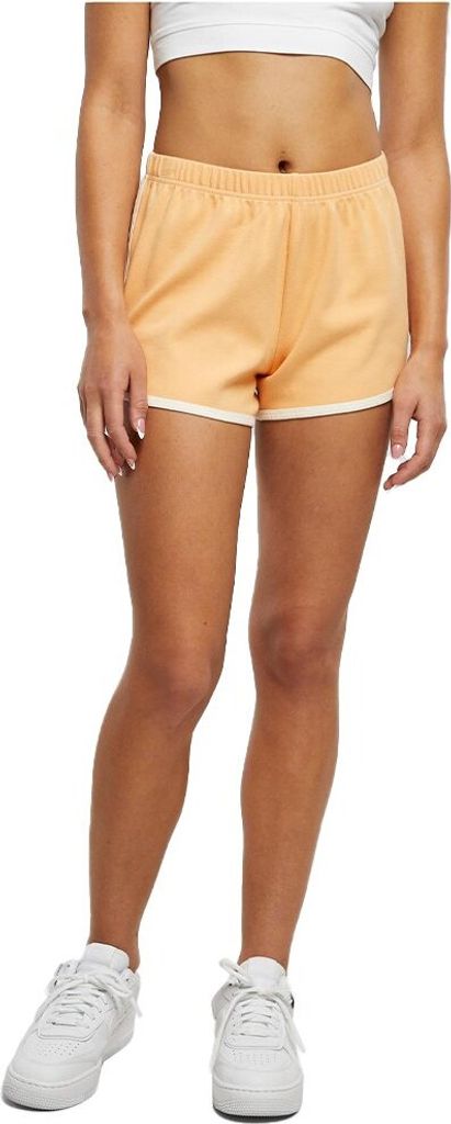 Urban Classics Organic Interlock Retro Hot Sportshorts Orange M Frau Orange M