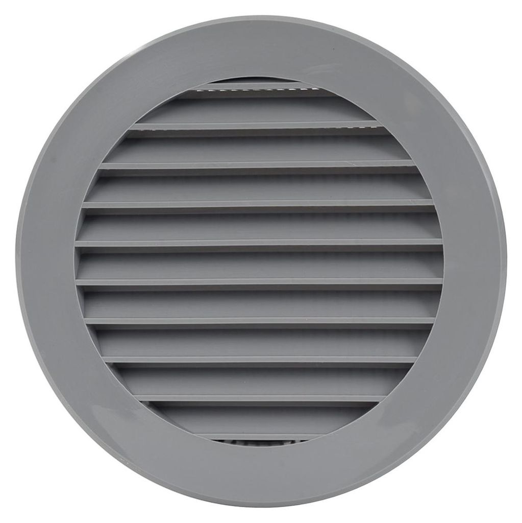 Rejilla de ventilación D100, color gris Imagen del producto 