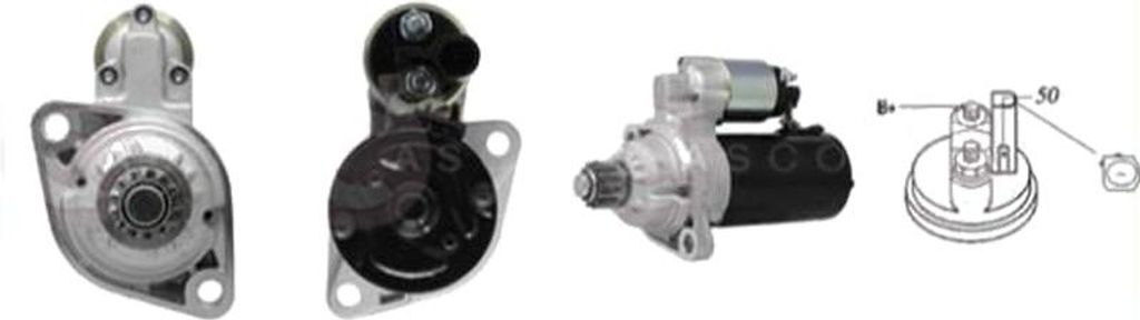CASCO CST10465AS Starter Anlasser 2,20kW für VW GOLF VI (5K1) 12V