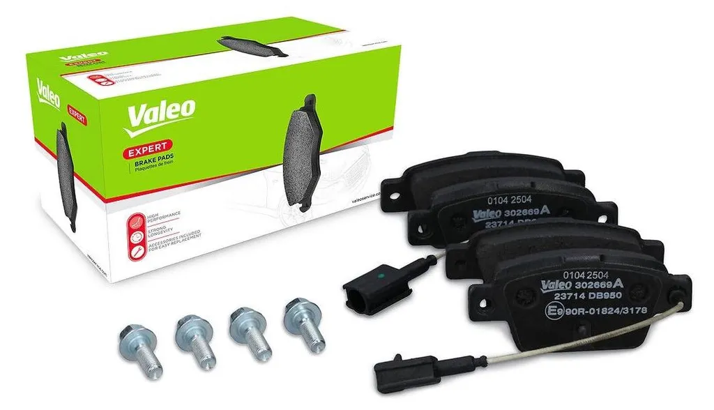 Kit Plaquettes de Frein à Disque Arrière pour FIAT BRAVO II (198)