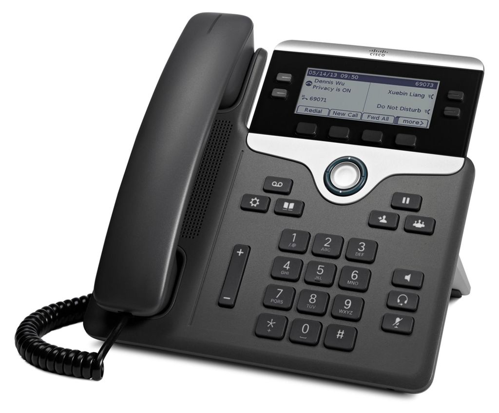 Cisco CP-7841 Telefon, Rufnummernanzeige, Produktbild 