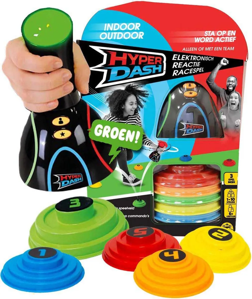 Hyper Dash Gear2Play Jeu Interactif avec Chronomètre et Modes Multijoueurs