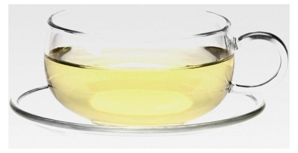 Teetasse mit Untertasse aus Glas, 300 ml