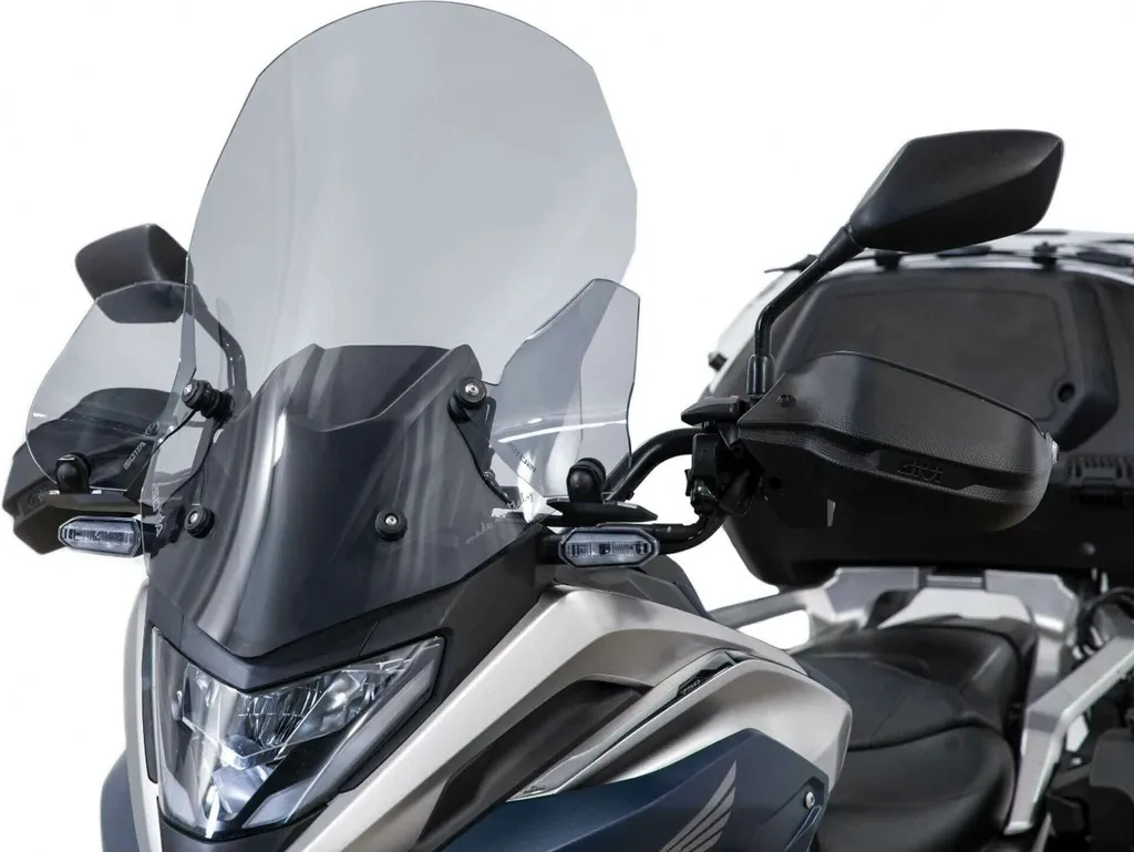 Déflecteur de pare-brise latéral Isotta fumé Honda NC 750 X avec fixations