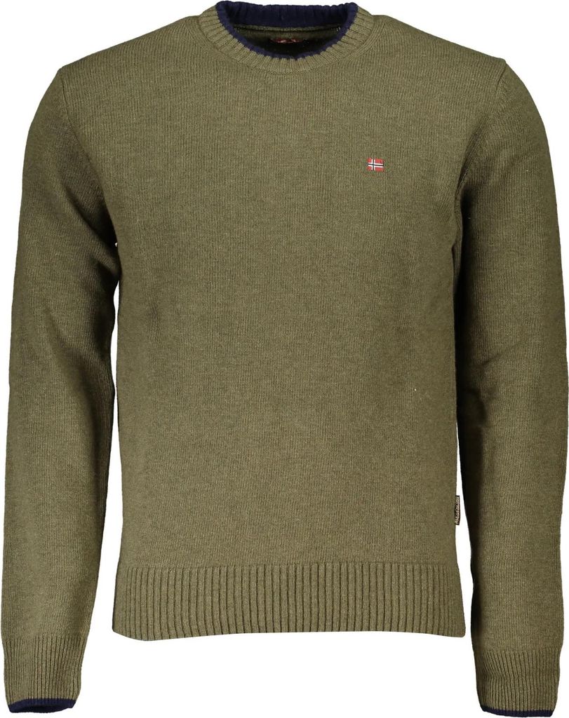 Napapijri Herren PULLOVER Grün NP0A4HLSDAINC5_VEG1L : Größe - M Größe: M