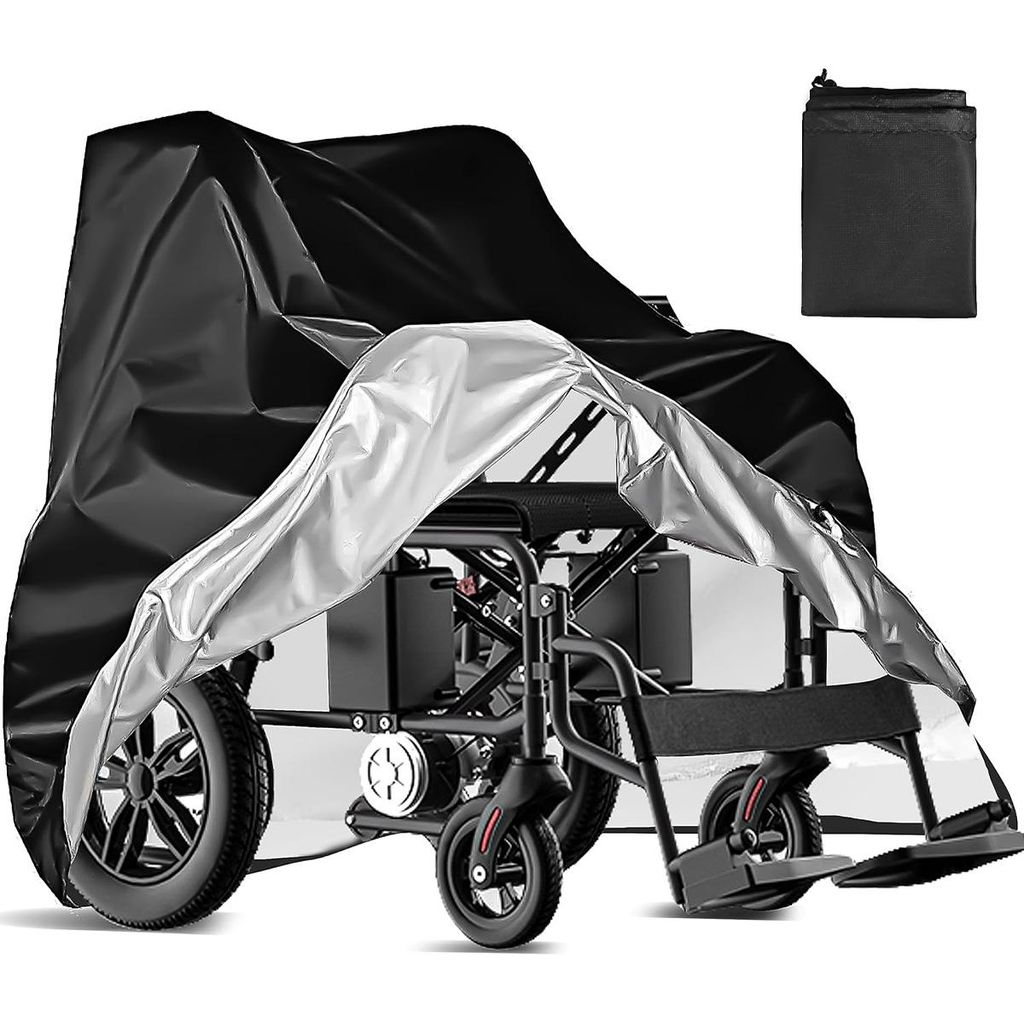 Wasserdicht Elektrische Rollstuhl Abdeckung Staubdicht Schutzhülle Abdeckplane 115 x 65 x 120 cm, Schutzhülle für elektrische Rollstühle