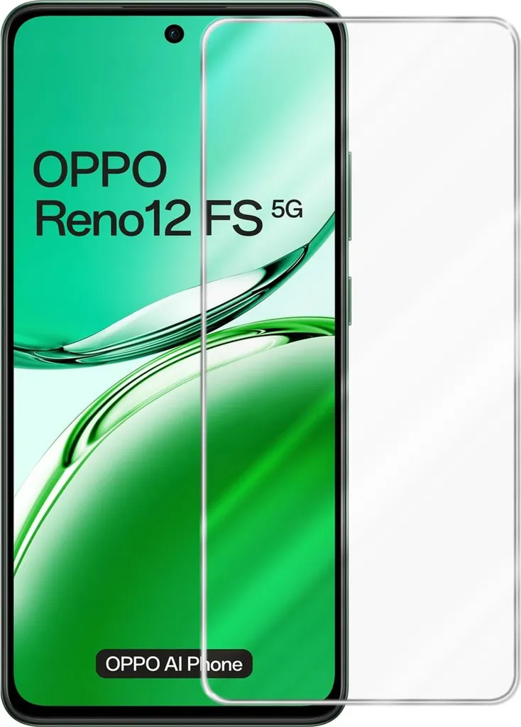 TingYR Vetro Temperato Per Oppo Reno5 F - 2 Pezzi, Durezza 9H, Antigraffio, Anti-impronta, Installazione Senza Bolle