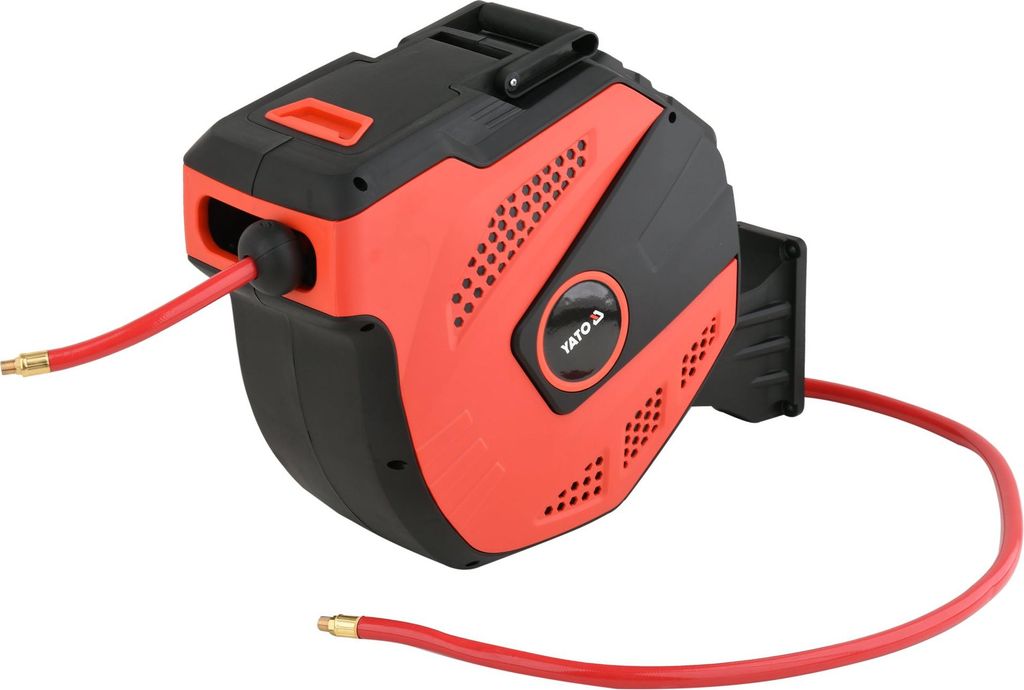 Yato YT-24246 Pneumatikschlauch 15 m 20 bar Schwarz, Orange, Rot