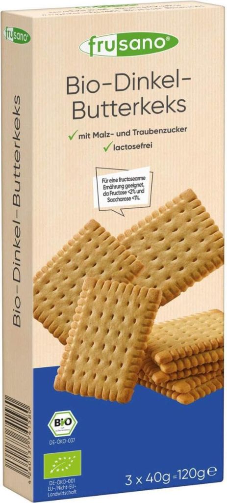 Frusano biscuit au beurre d'épeautre120g Image du produit 