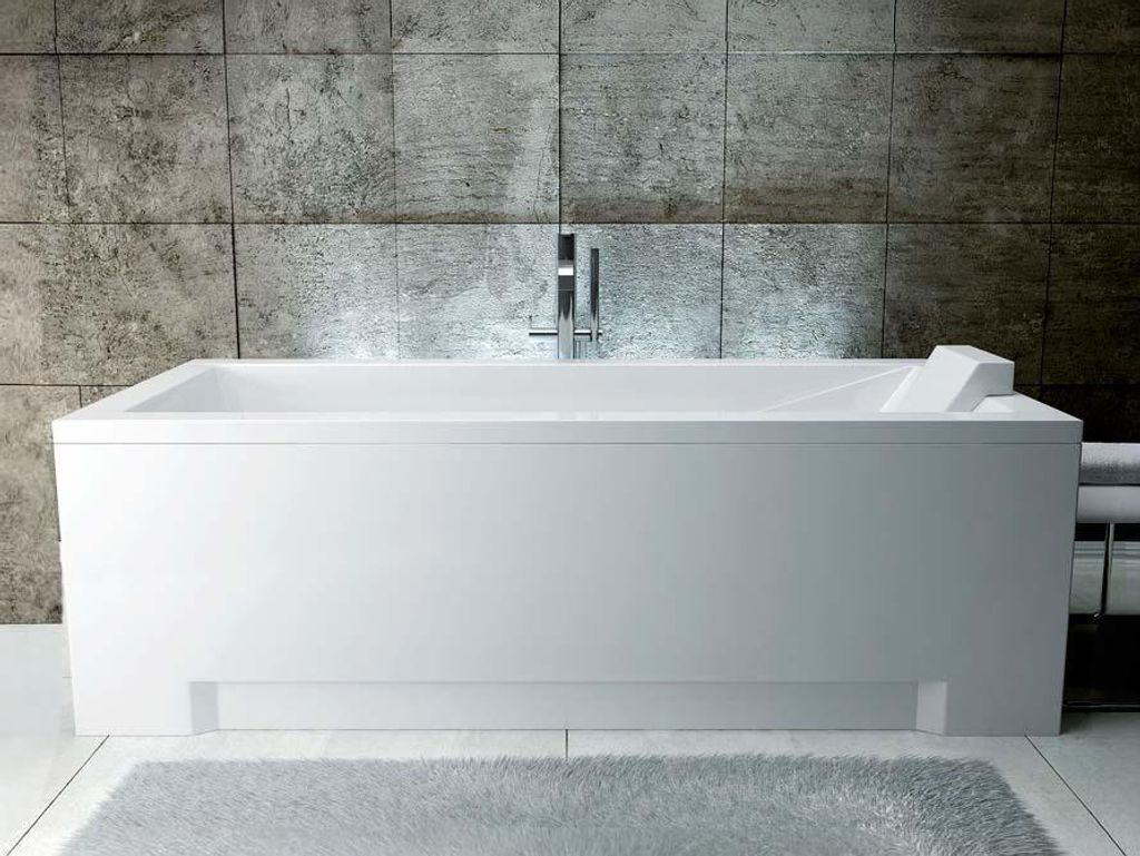 Baignoire rectangulaire - 180 x 80 cm - sans Habillage - Image du produit 
