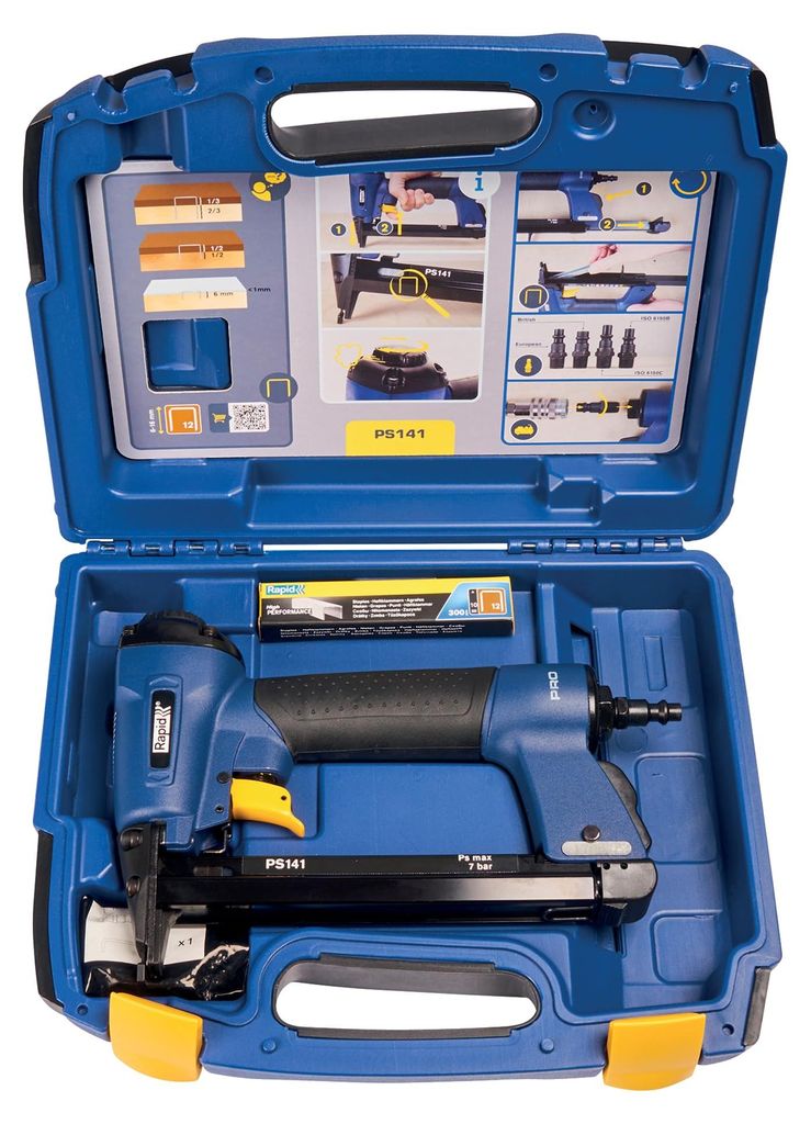 Rapid Klammergerät PS141 06-16mm Koffer für Klammer Typ 12 Produktbild 