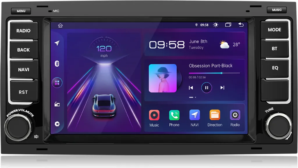 Offerta Autoradio Android 12 VW Transporter Touareg T5 2GB 32GB BT