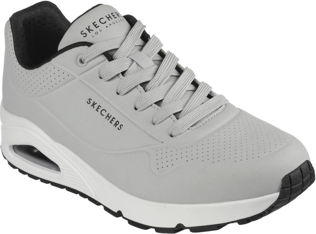 Skechers Uno – Stand On Air Sneakers Niedrig – Hellgrau – Größe 47,5
