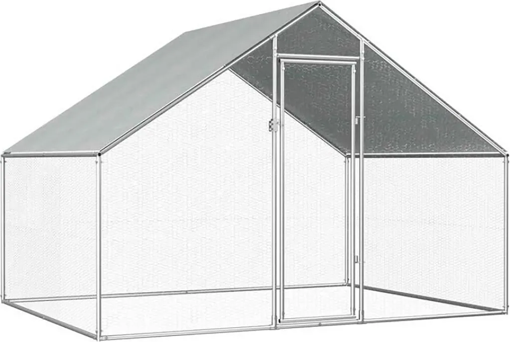 Enclos pour Poules 2x3x2m Trekker - Espace de Liberté pour Jardin