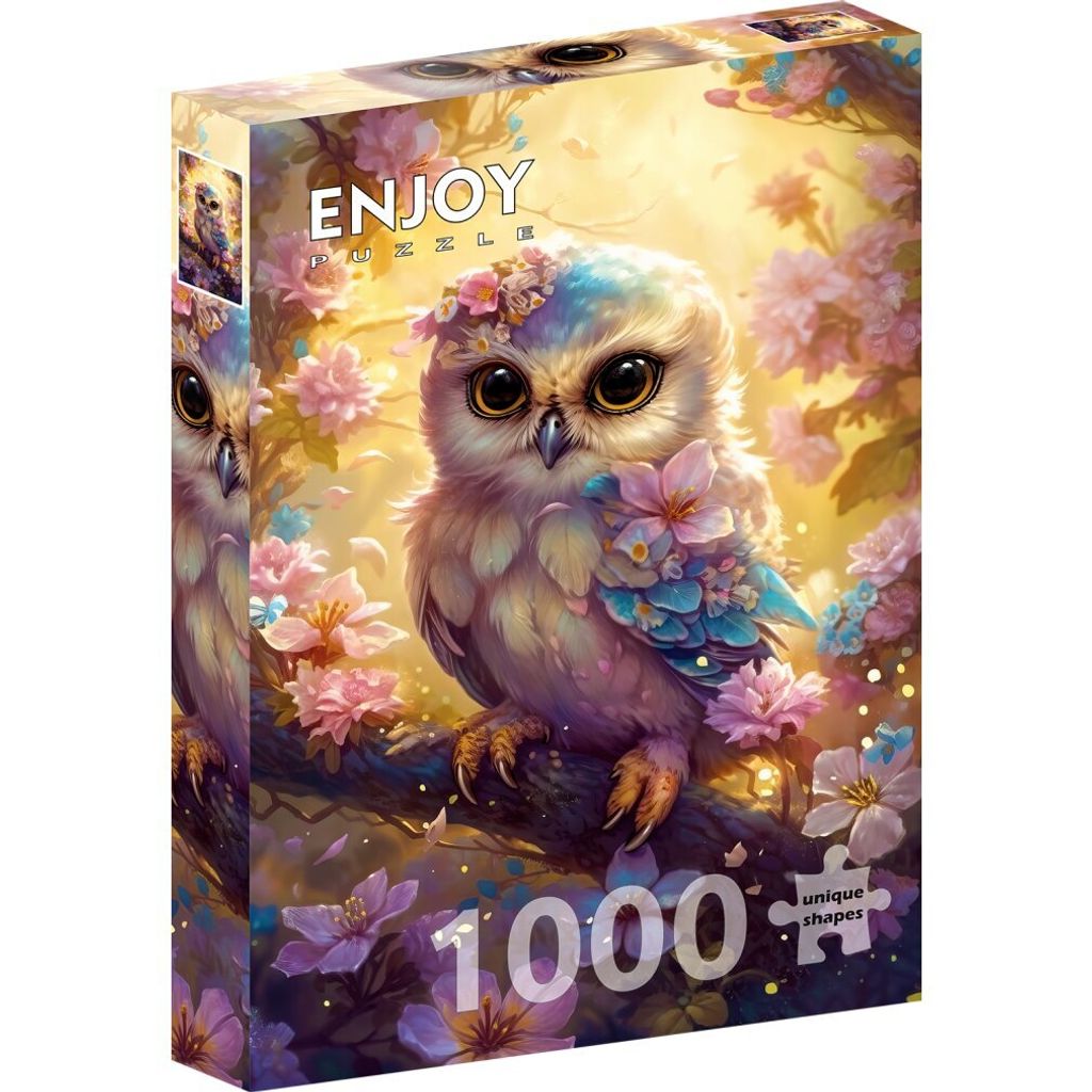 Puzzle 1000 dílů Enjoy – Gentle Owl Obrázek produktu 