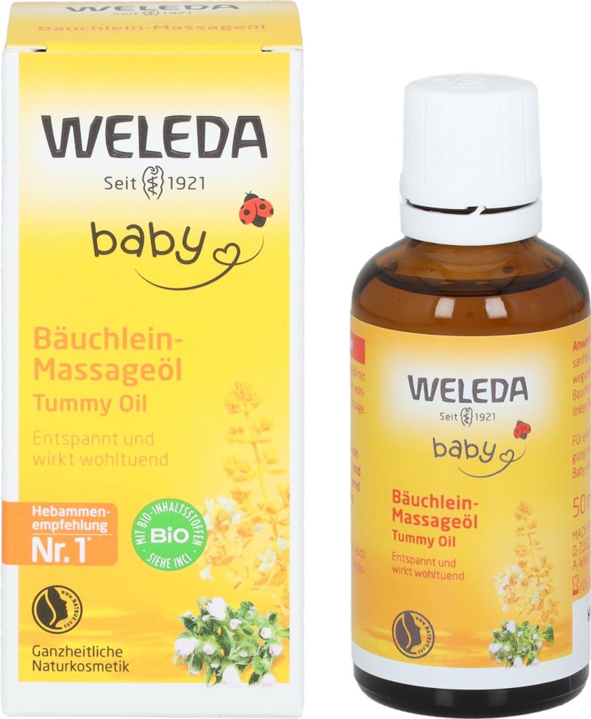 Baby - Olio per il massaggio del pancino 50ml Immagine del prodotto 