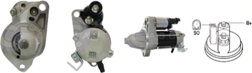 CASCO CST40367AS Starter Anlasser 1,10kW für HONDA CIVIC Produktbild 