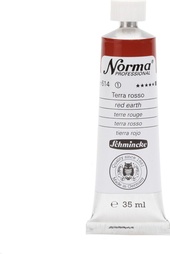 Schmincke 35ml Norma Professional Terra rosso Öl 11 614 009