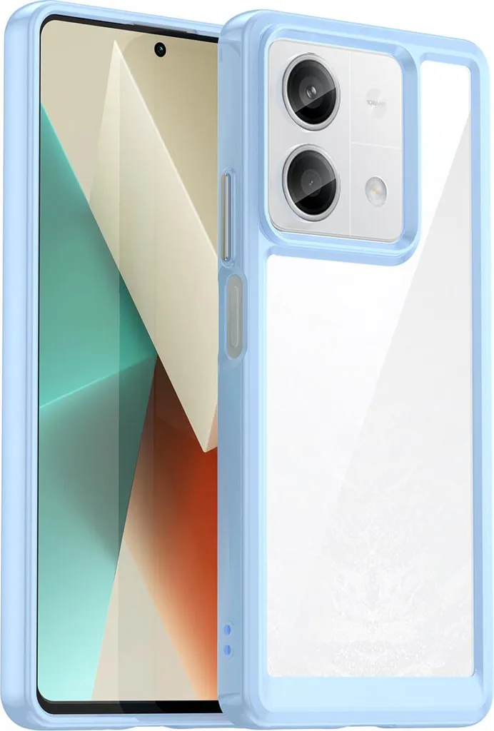 Custodia Bumper Blu Xiaomi Redmi Note 13 Pro 5G - Protezione Antiurto