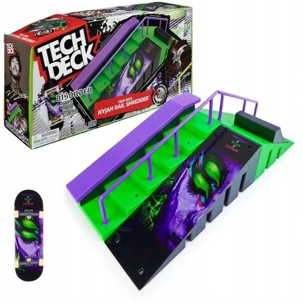 Spin Master Tech Deck X-Connect Skatepark Nyjah Shredder Immagine del prodotto 