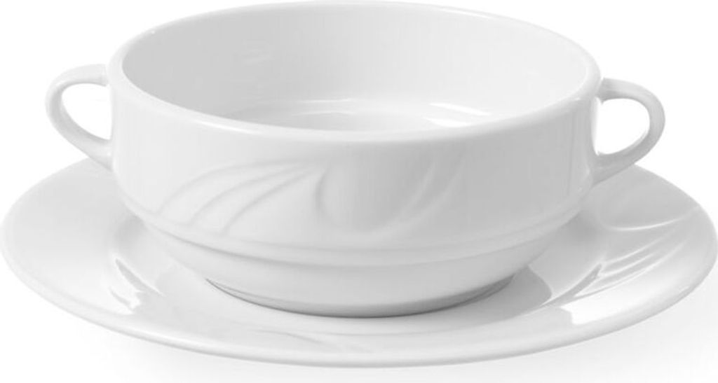 HENDI Suppentasse 380 ml Karizma 120x155x55 mm Porzellan