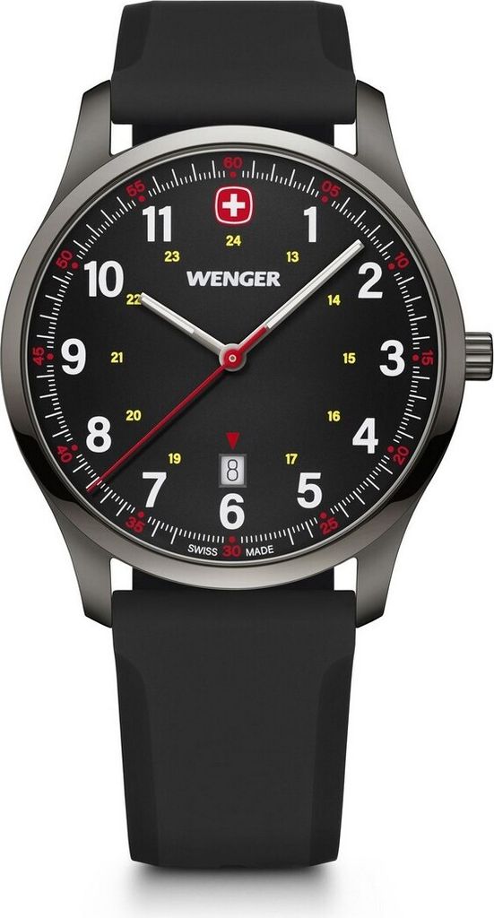 Wenger 01.1441.135 Herrenuhr City Sport 42mm 5ATM