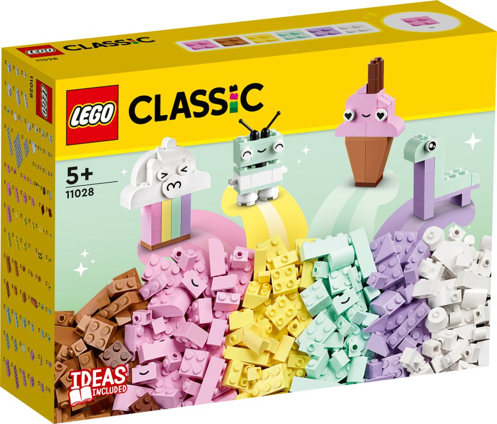 Lego Classic 11028 Creatief Spelen Met Pastelkleur Immagine del prodotto 