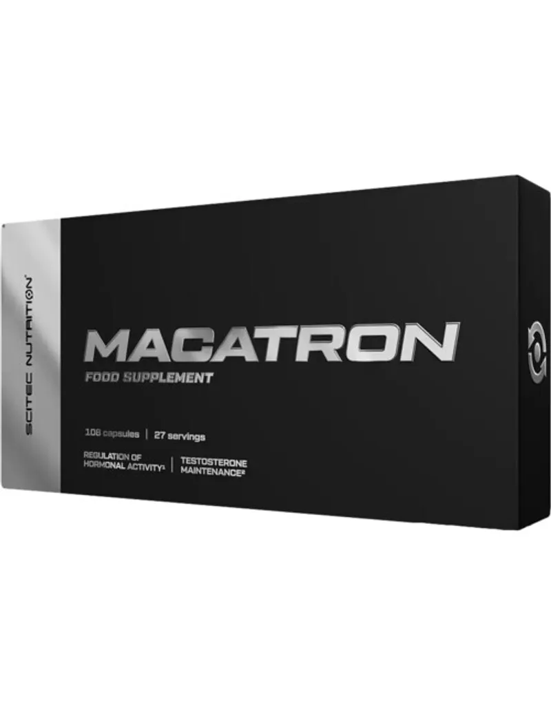 MACATRON 108 caps Scitec Nutrition booster de testostérone DAA - 3