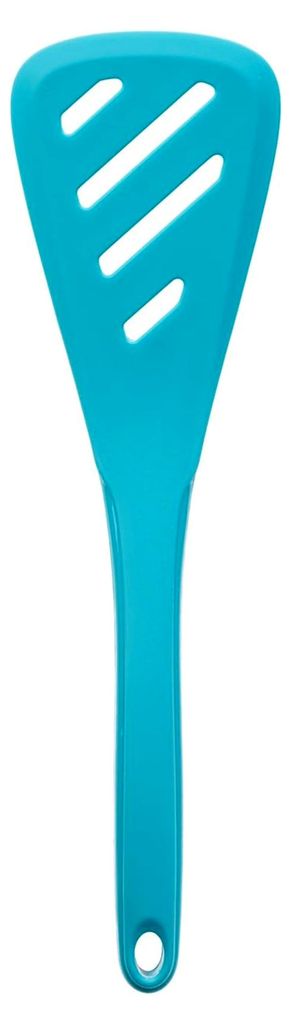 Design-Schlitzwender S | Silikon | Hitzebeständig | Spülmaschinenfest | 24cm | Farbe: türkis