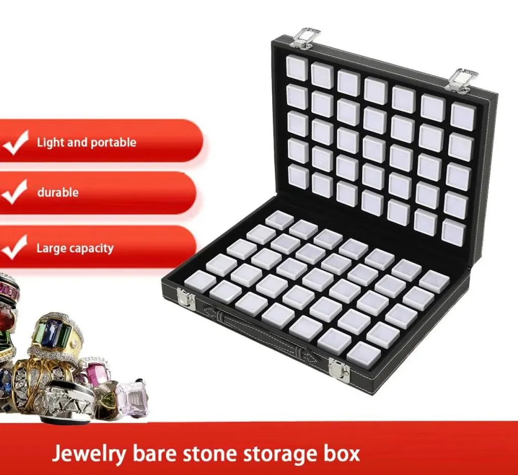 Boîte de rangement bijoux portable - Format compact ABS - Série Nomade S - 8