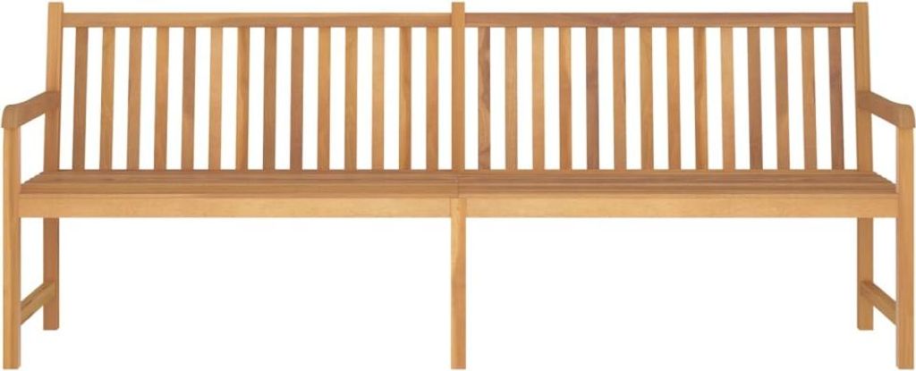 vidaXL Záhradná lavica 228 cm z masívneho teakového dreva Obrázok produktu 