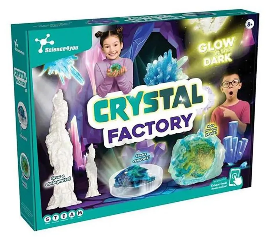 Jeu Scientifique Cristaux - Apprendre la Chimie en S'amusant sans Écran