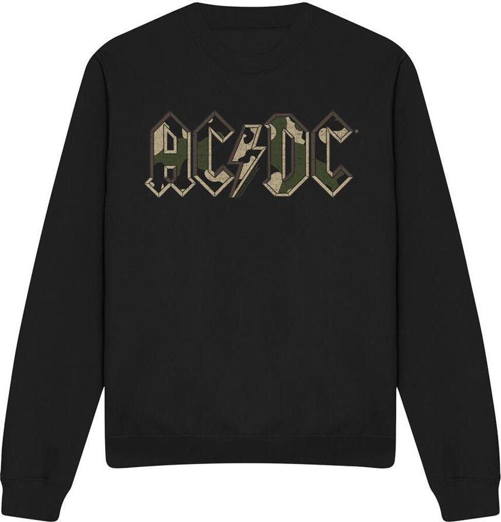 AC/DC - Sweatshirt für Herren/Damen Uni TV11159 (XXL) (Schwarz)