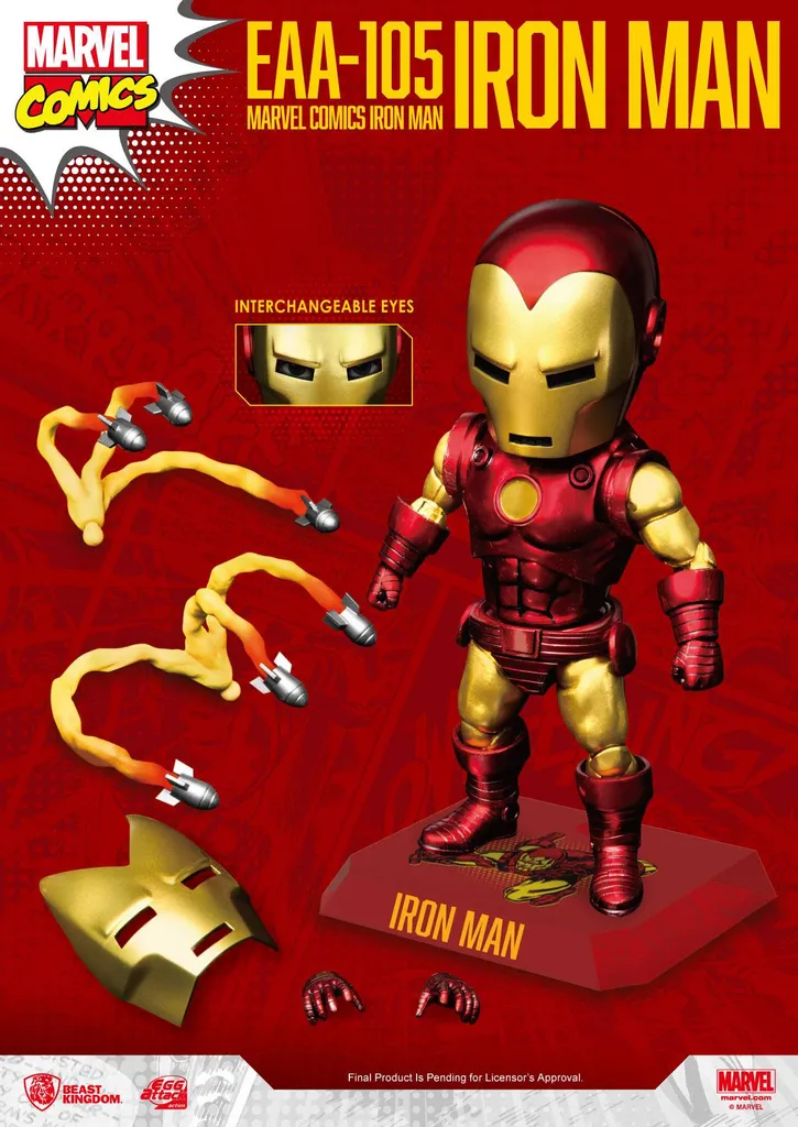 Iron Man Beast Kingdom BKDEAA105 : La Figurine Premium Stable et Durable