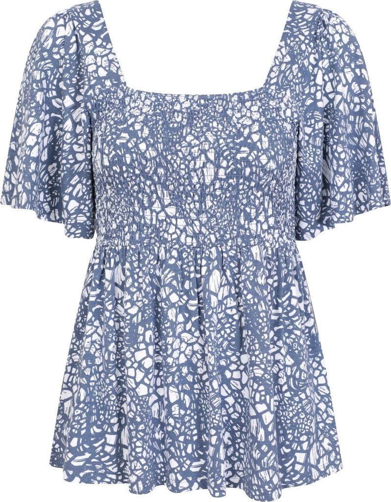 Mountain Warehouse - "Hydra" Oberteil Gesmockt für Damen MW2939 (34 DE) (Dunkelblau)