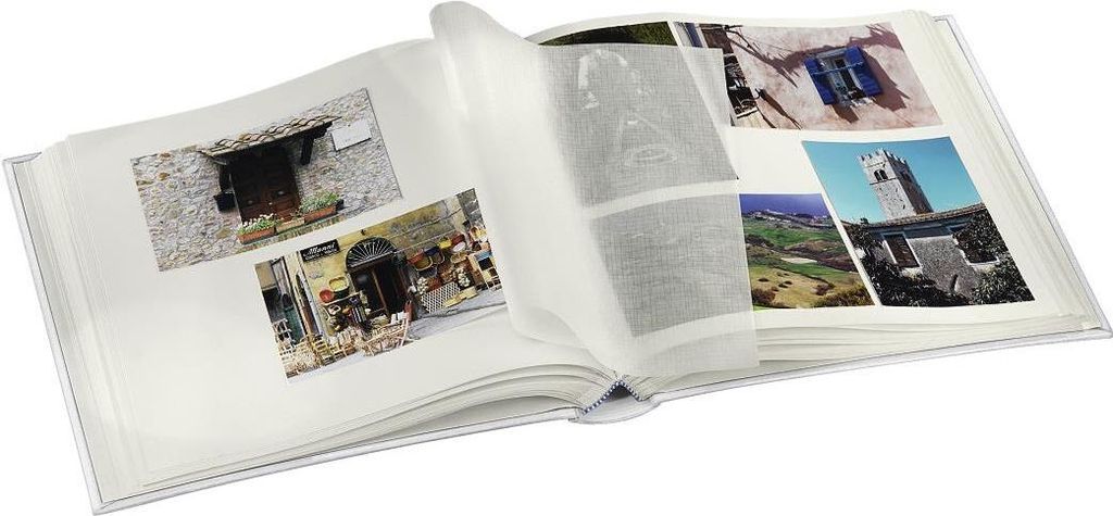 Hama Album fotografico Jumbo La Fleur nero 30x30 cm 100 Immagine del prodotto 