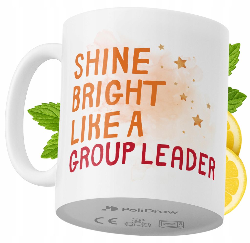 Lustige Kaffeetasse mit witzigem Textdesign für Gruppenleiter - ideal für Geburtstage, Namenstage, Feiertage und besondere Anlässe. Hochwertige ...