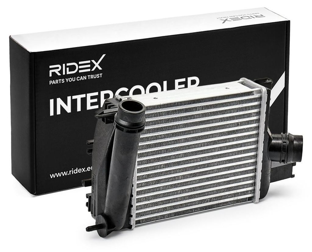 RIDEX 468I0117 Ladeluftkühler LLK für RENAULT Clio IV Schrägheck (BH) Turbo Intercooler