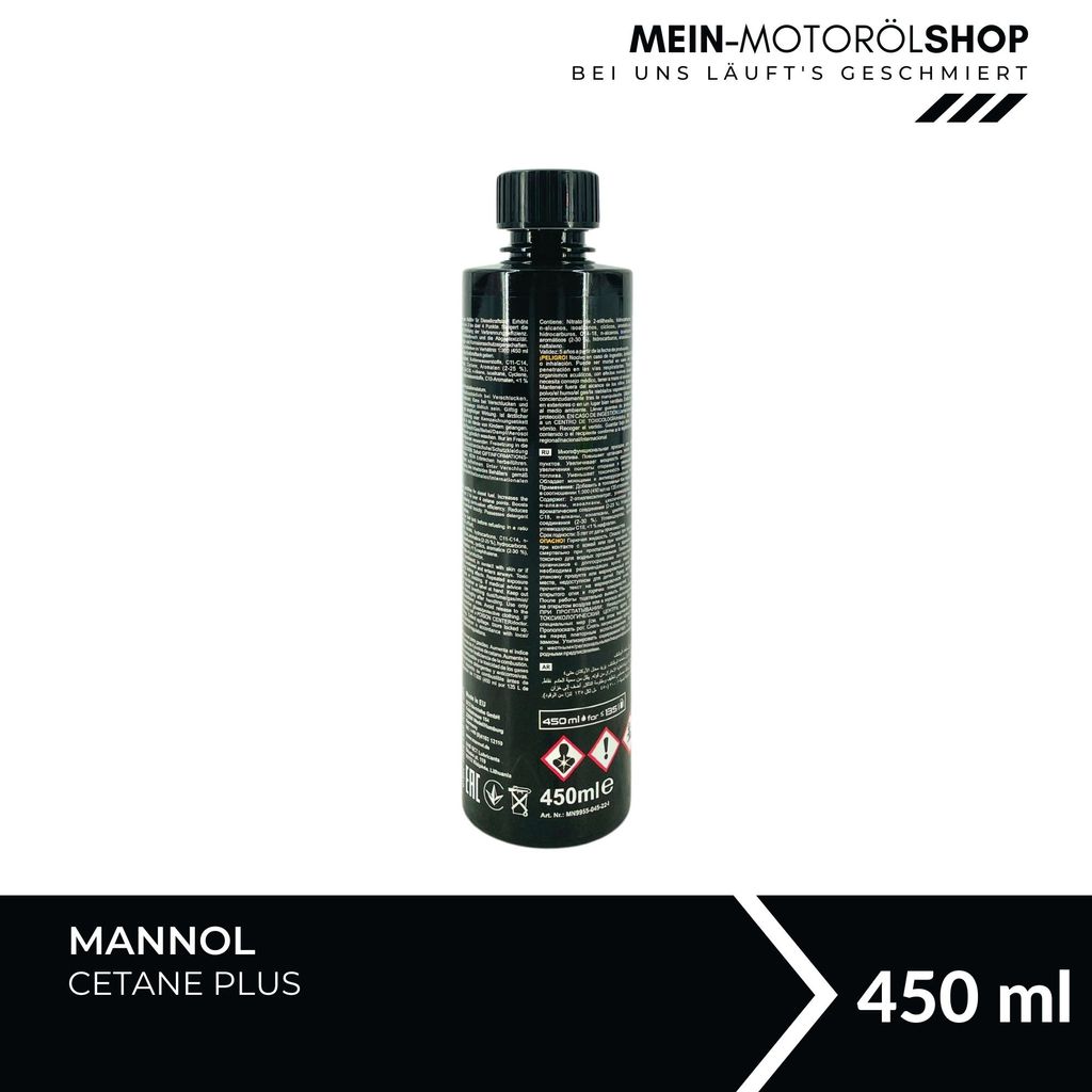 Mannol Cetane Plus Dieseladditiv 450 ML (MN9955-045)