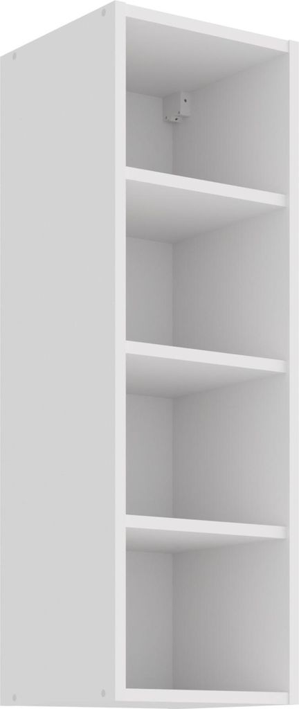 Hängeschrank Regal 30 Weiß Küchenzeile Küchenblock Küche Stilo Landhaus Höhe 90