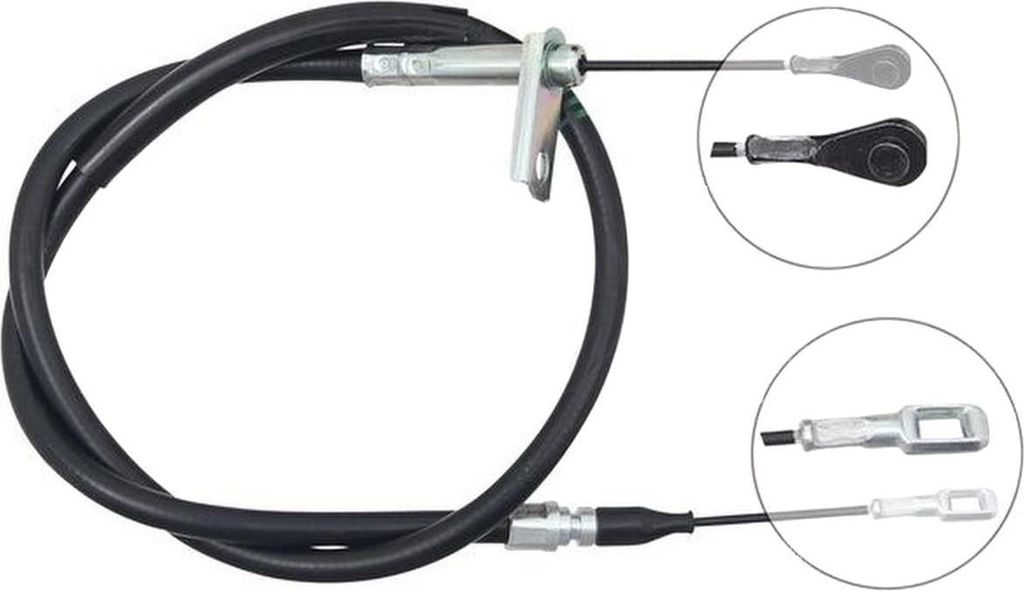 Seilzug Feststellbremse 1.175 mm Scheibenbremse A.B.S. für u.a. SSANGYONG RODIUS