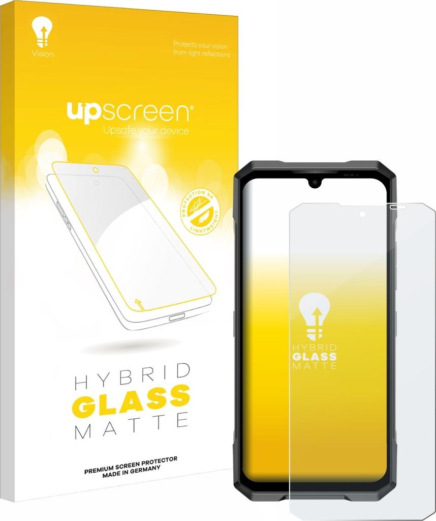 upscreen Entspiegelungs Schutzglas für Doogee Blade GT Play Schutzfolie Panzer Folie Glas Display Schutz matt