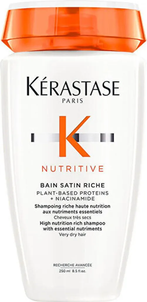 Shampooing Kérastase Nutritive pour Cheveux Secs - Soin Bain Satin Riche