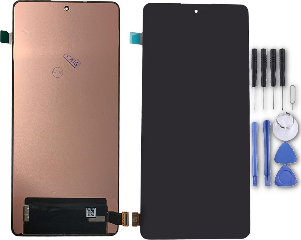 Für Xiaomi Mi 11T 11T Pro Display LCD ohne Rahmen Ersatz Teil Reparatur Schwarz