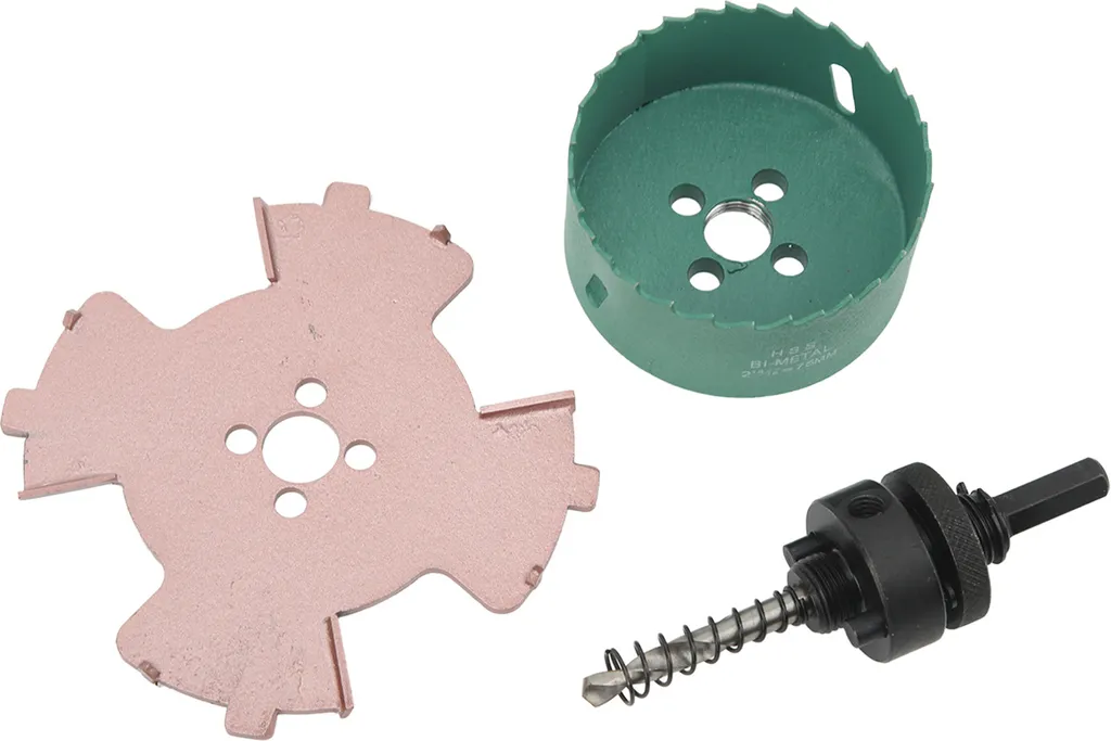 Punta Svasatore 75mm HSS Gambo Esagonale - Pre-foratura e Svasatura 2in1