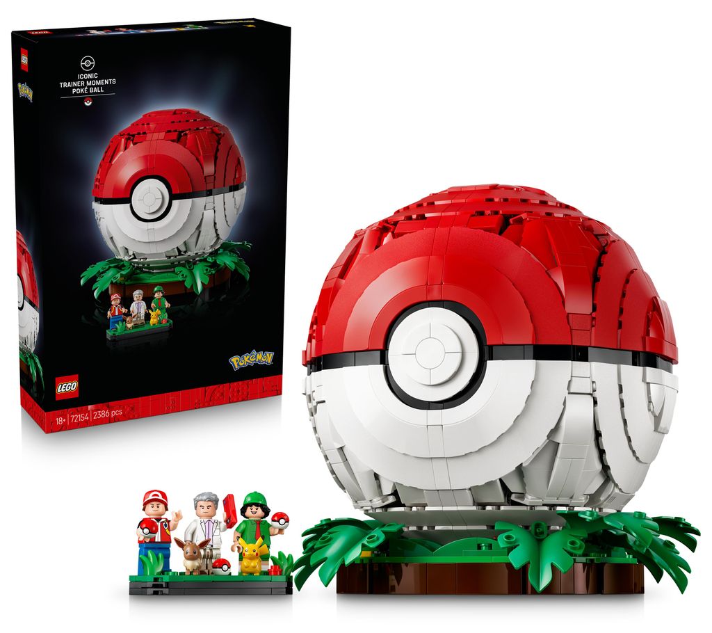LEGO Pokémon Pokéball mit Beeindruckenden Trainermomenten - Produktbild 